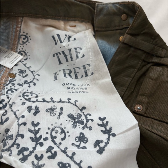 We The Free: FREE PEOPLE We The Free - Good Luck
Coated Jeans - Picture 8 of 12
